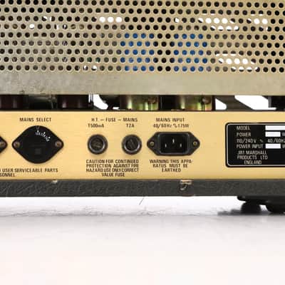1982 Marshall JCM 800 2204 Master 50W Mk2 Bogner 1992 Prototype Mod #46468 image 11