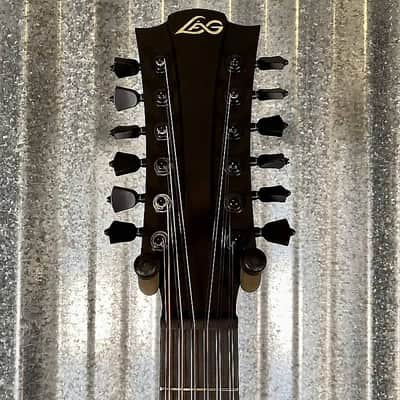 LAG Guitars SAUVAGE-J12CE Natural Jumbo 12 String Acoustic Electric Guitar & Bag #1768 image 3