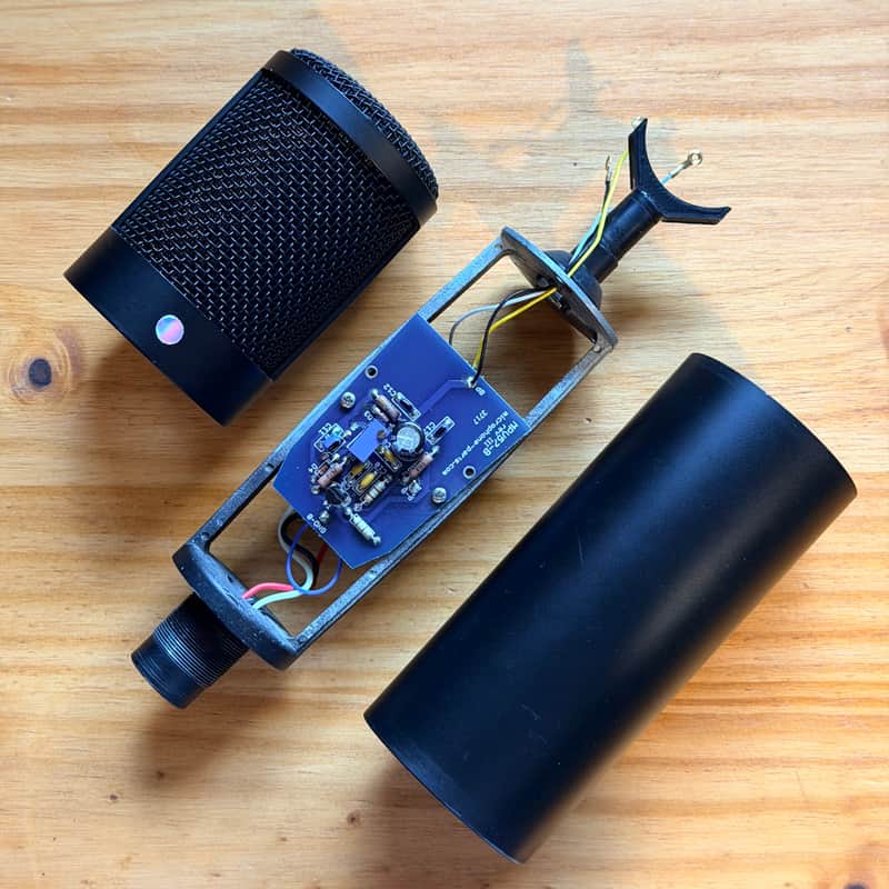 Micparts MP-V57 Schoeps circuit w/ donor body, add capsule, u47, fet image 1