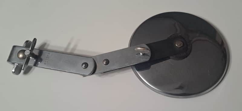 Rogers Vintage External Bass Drum Muffler  clamp on hoop mount 1950's - chrome image 1
