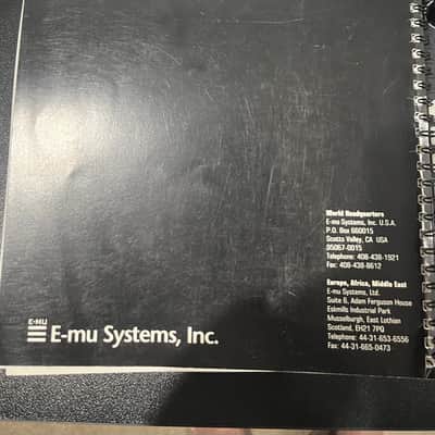 E-MU Systems Orbit 9090 V2 'The Dance Planet' Rackmount 32-Voice Synthesizer 1996 - Yellow image 9