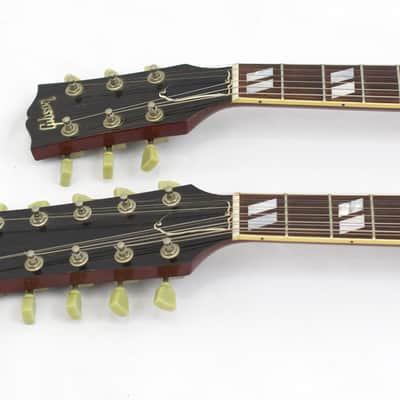 Gibson Eds-1275 Double Neck CS 1991 - Cherry image 13