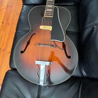 Gibson Archtop Acoustic Electric L-50 F-Hole 1948 Sunburst w DiMarzio Pickup image 2