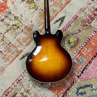 Vintage 1961 Gibson ES-335 Semi-Hollow in Sunburst with Original Lifton Case image 11