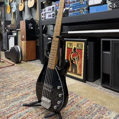 Ernie Ball Music Man StingRay Special 5 H with Roasted Maple Fretboard - Jet Black image 3