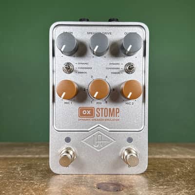 Universal Audio OX Stomp Dynamic Speaker Emulator 2023 - Present - Silver image 2