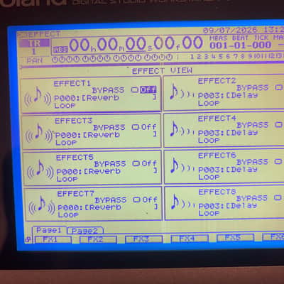 LOADED Roland VS-2480HD 120 gb drive, 4x VS8F-2 effects FX Great shape vs 2480 image 10
