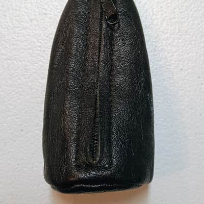 Bach leather trombone, baritone or euphonium mouthpiece pouch with zipper image 2