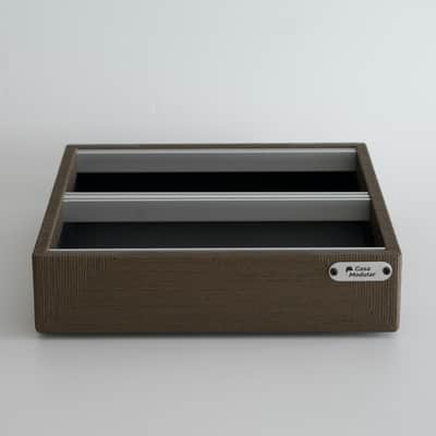 Casa Modular Eurorack case 6U 52HP Modern Brown Synth | Reverb