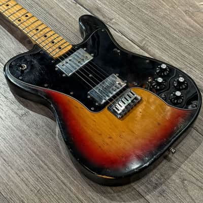 Fender Telecaster Deluxe Sunburst 1974 image 5