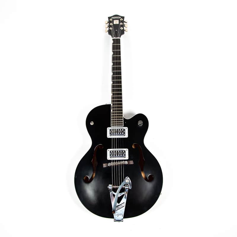 Gretsch Hot Rod Flat Black G6120SH-BK-TV Owned by Brian Setzer image 1