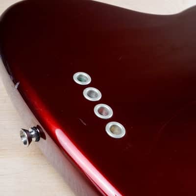 Fender American Standard Jazz Bass 2010 Candy Cola USA w/ Bag image 11