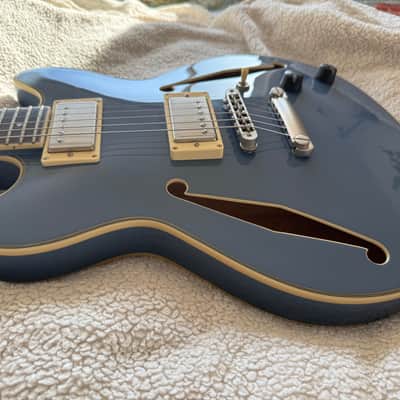 D'Angelico Excel Mini DC Tour Collection 2023 - Present - Slate Blue image 4