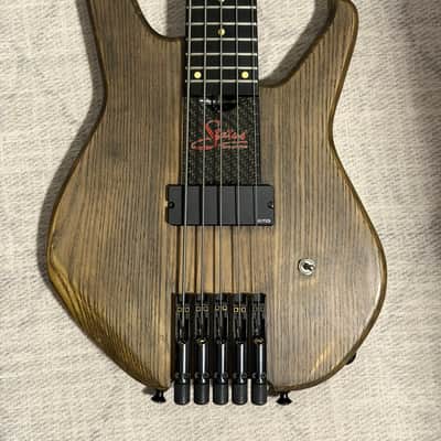 Status Graphite S2 custom 2010s 5 string headless bass image 6