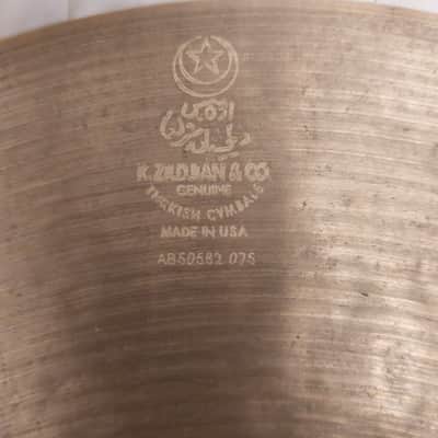 Zildjian 13.25" K Custom Hybrid Hi-Hat Cymbals (Pair) 2006 - Present - Traditional / Brilliant image 4