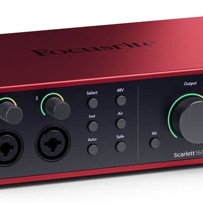 Focusrite SCARLETT 16I16 4G 4th Gen 24-bit 192 kHz Audio | Reverb
