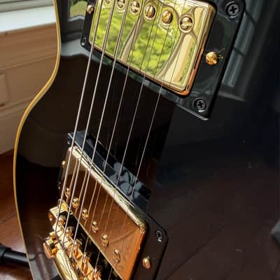 2026 Gibson Custom Shop Les Paul Custom ‘68 Reissue - Ebony Black image 5