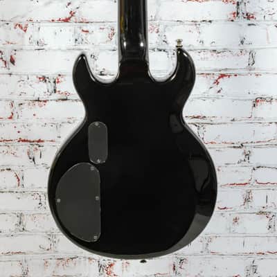 Schecter - Devil Tribal - Early 2000s Double-Cut Electric Bass Guitar - w/ Bag, Black - x3911 USED image 7