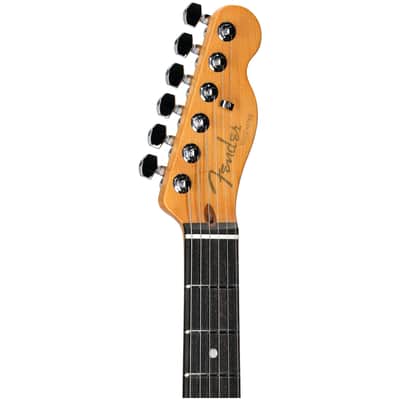 Fender American Ultra II Telecaster Electric Guitar, Ebony Fingerboard (with Case), Solar Flare, Open Box (Very Good) image 7