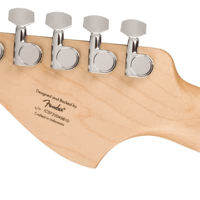 Fender Squier Sonic Mustang Electric Guitar, Torino Red Finish, Maple Fretboard image 4