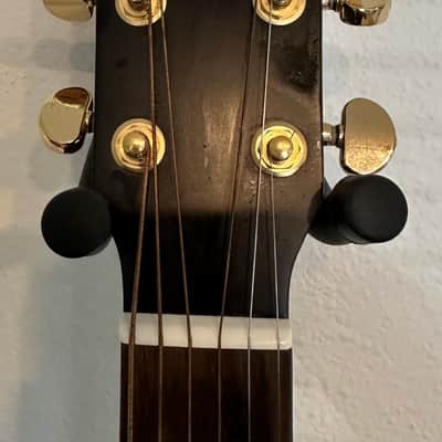 Yamaha F335-BL Dreadnought Acoustic Guitar 2010s - Black image 5