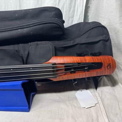 NS Design CR Series CR-T 4 4-string Electric Upright Bass with Gig Bag image 6