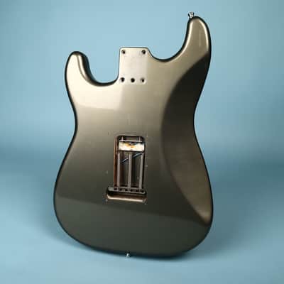Fender USA Loaded Pickguard Olive Drab Metallic Guitar Body image 16