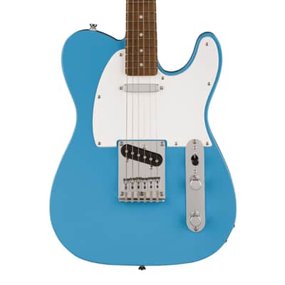Used Squier Sonic Telecaster Electric Guitar - California Blue w/ Laurel FB image 3