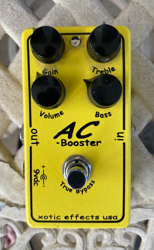 Xotic AC Booster 2007 - 2020 - Yellow