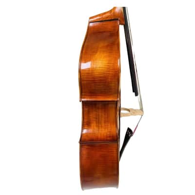 Handmade Upright double bass Solid Maple back and Spruce wood top 3/4 image 4