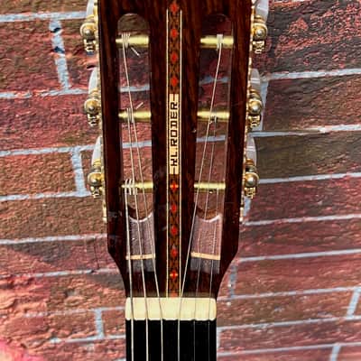 Klaus Roder Gypsy Jazz Guitar 1974 - hand made 50 year old German Gypsy Jazz Guitar ! image 7