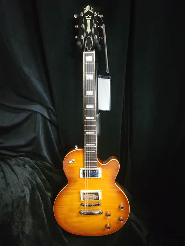 Guild Newark St. Collection Bluesbird - Iced Tea Burst image 1