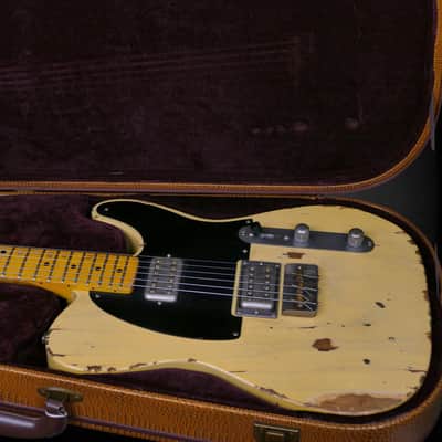 Nash T-2 HB - Heavy Relic Butterscotch Blonde T2HB - Lollartrons - Ash body - With Case image 7