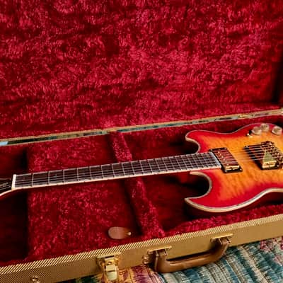 Vicers Custom 2020 - Cherry Burst with Quilted Maple Top image 11