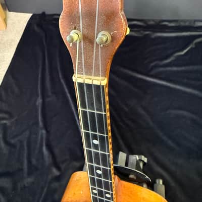 Vintage H. Weisenborn Baritone Ukulele/ Tenor Guitar c. 1927-1931 KOA- Original image 6