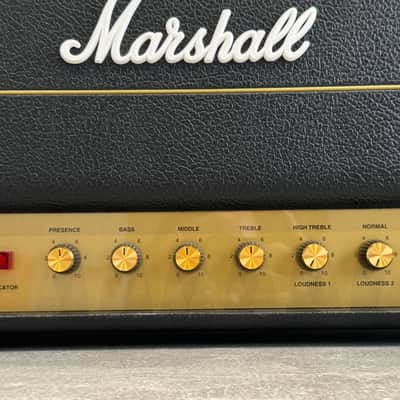 Marshall 1987X MK II Reissue 2-Channel 50-Watt Guitar Amp Head 2002 - Present - Black image 2