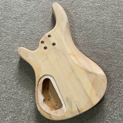 Basswood 4 String Precision P Bass Style Body image 4