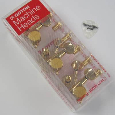 Gotoh Gold 6-in-line Mini Tuning Keys TK-0760-002 image 2