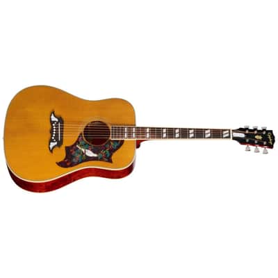 Epiphone 1963 Dove Reissue Inspired by Gibson Custom Acoustic-Electric Guitar w/ Hardshell case - Natural image 3