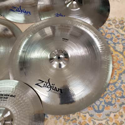 Zildjian Platinum Cymbal Pack (1) Ride, (4) Crash, (1) Pang, (1