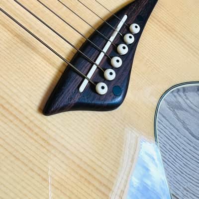 Dean V-Acoustic Flying V Acoustic Guitar Natural image 7