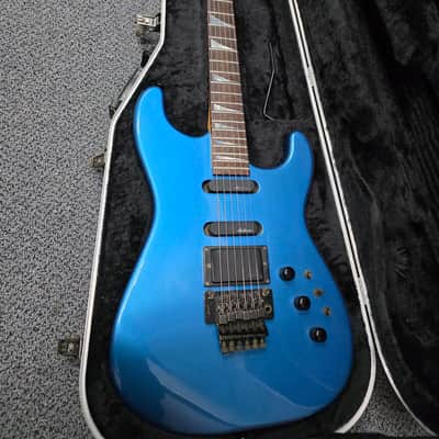 Charvel Model 4 HSS with Rosewood Fretboard 1986 - 1989 - Cobalt Blue image 5