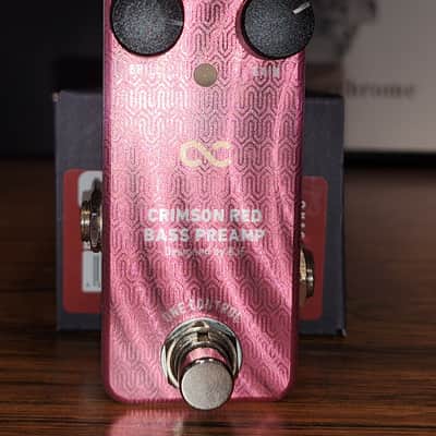 One Control Crimson Red Bass Preamp Red Mini OC-CRBP image 6