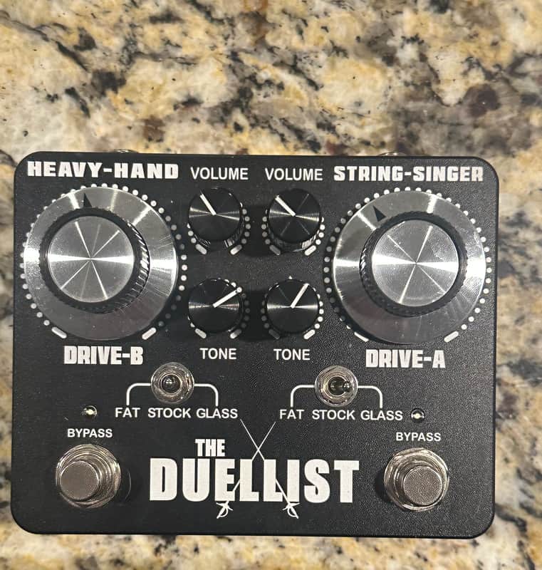 King Tone Guitar The Duellist V2 with Top Jacks | Reverb