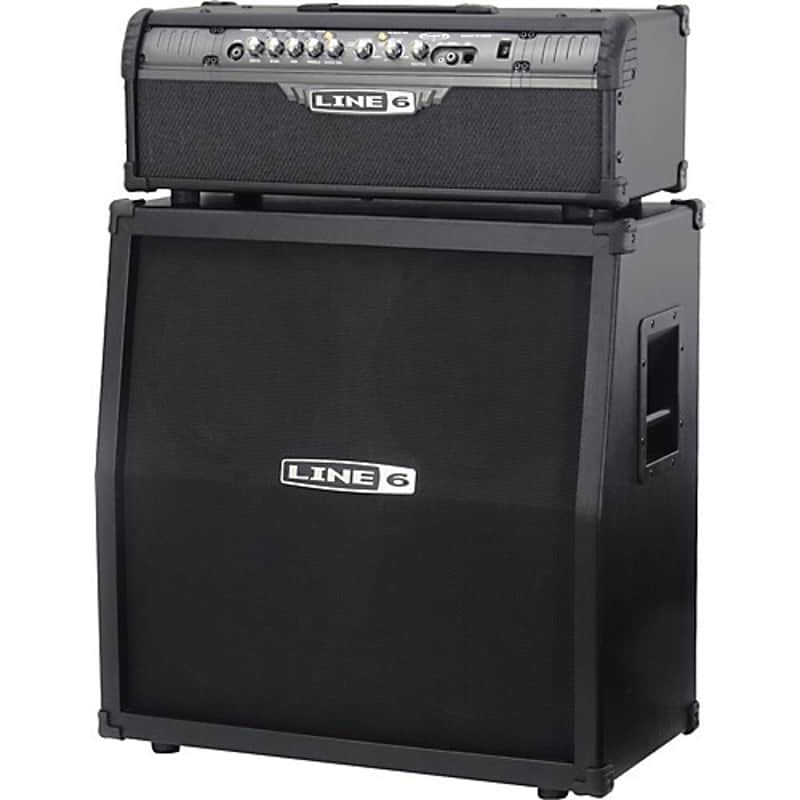 Line 6 Spider II HD75 Half Stack 2012 Blac | Reverb