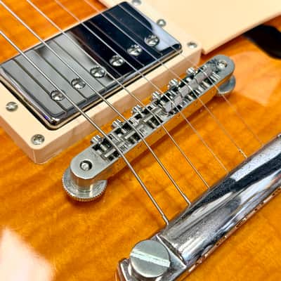 🔥RARE🔥 Gibson Memphis ES-Les Paul 2014~ Honey Burst Semi-Hollow~ USA + Case/COA image 4