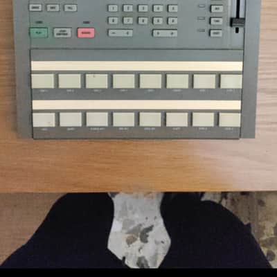 Alesis HR-16 High Sample Rate 16-Bit Drum Machine 1980s - Gray