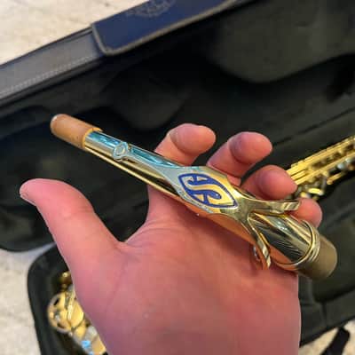 Henri Selmer Paris Series III alto saxophone, Gold Lacquer, Mint condition image 5