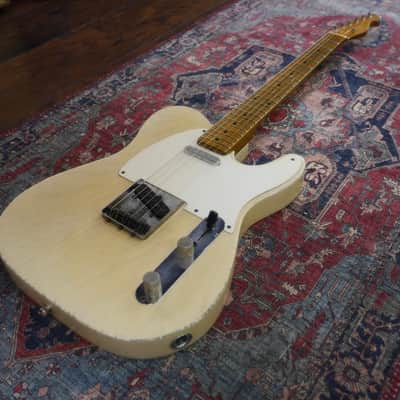 MB Guitars 1958 Blonde Whiteguard image 6