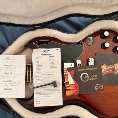 2014 Gibson SG '61 with Coil Split - Desert Burst - GC Limited Edition image 12